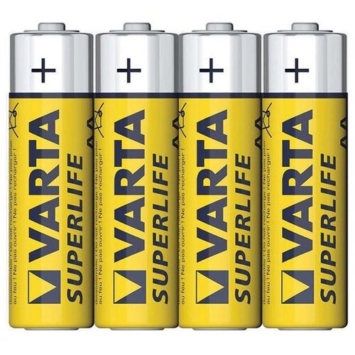 Varta 2006 - 4 kom Cink-ugljična baterija SUPERLIFE AA 1,5V Cene