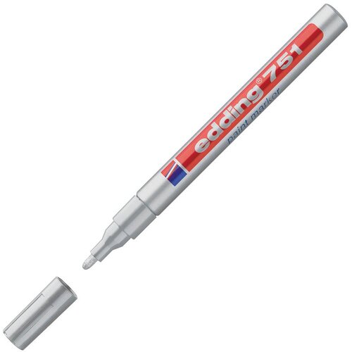 Edding MARKER PAINT Z LAKOM SREBRN 751 1-2 mm, (20387708) Cene
