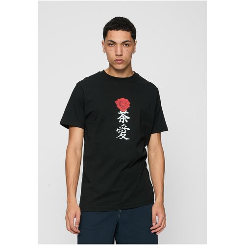 Mister Tee Asian Sign Rose Tee Black Slike