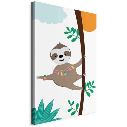 Artgeist Slika Na Platnu Happy Sloth Cene