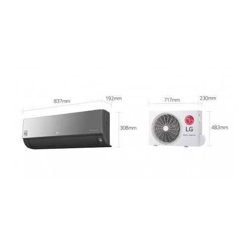 LG Klima ArtCool AC12BK inverter Slike