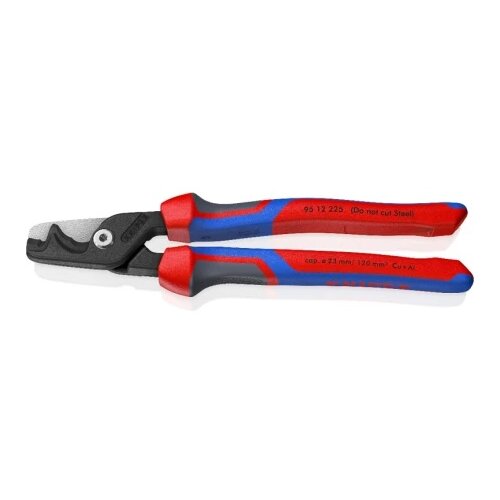 Knipex 95 12 225 StepCut XL Makaze za kablove 225mm sa trokomponentnom drškom ( 95 12 225 ) Cene