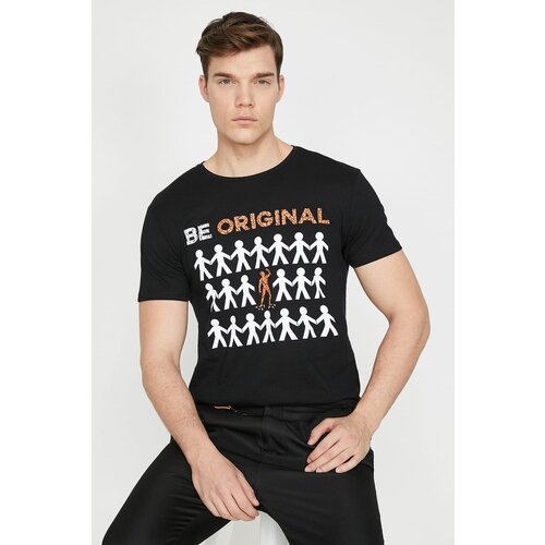 Koton T-Shirt - Black Slike