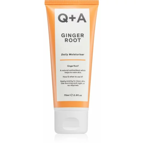 Q+A Ginger Root intenzivna hidratantna krema 75 ml