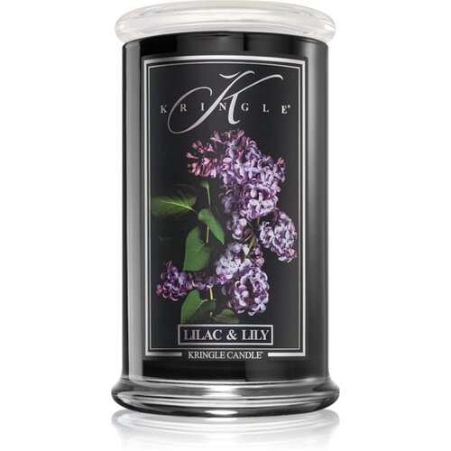 Kringle Candle Lilac &amp;amp; Lily di&amp;scaron;eča sveča 623 g Slike