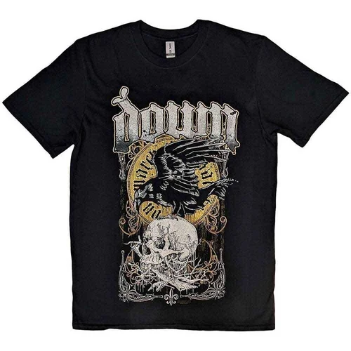 Down Košulja Swamp Skull Unisex Black L