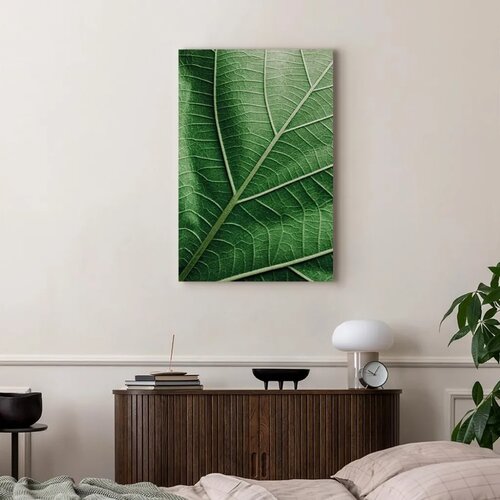 Slika - Malachite Leaf (1 Part) Vertical 40x60 Slike
