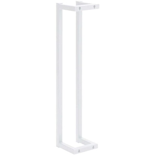 VidaXL stalak za ručnike bijeli 12,5 x 12,5 x 60 cm čelični Slike