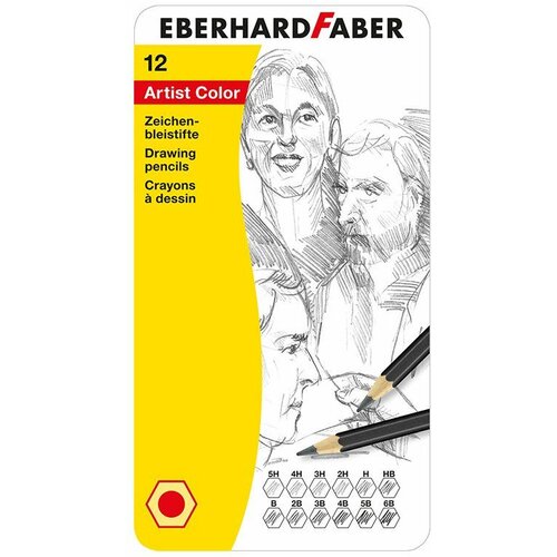 Eberhard Faber grafitna olovka/ set 1/12 516913 Slike