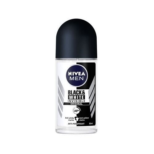 Nivea Men Dezodorans Invisible for Black &amp;amp; White 50 ml Slike