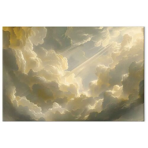  Slika - Enchanting Play of Colors Against a Backdrop of Clouds 120x80 Slike