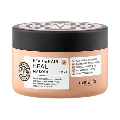 Maria Nila Head &amp;amp; Hair Heal maska protiv peruti i za liječenje vlasi&amp;scaron;ta 250 ml Slike