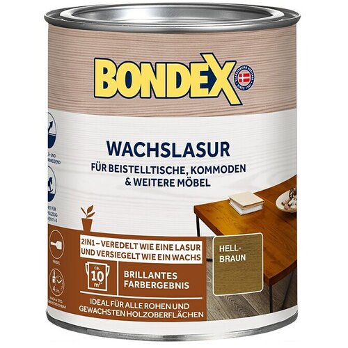 BONDEX Lazura za les (750 ml, svetlo rjava, svilnato mat) Cene