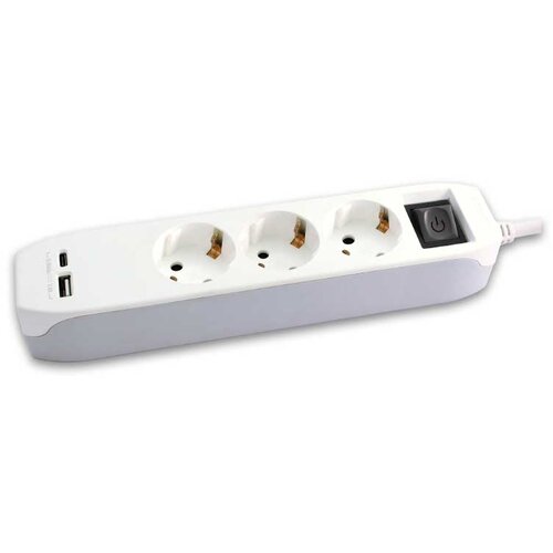  Trostruka prenosiva utičnica s USB A+ C punjačem 16 A Cene