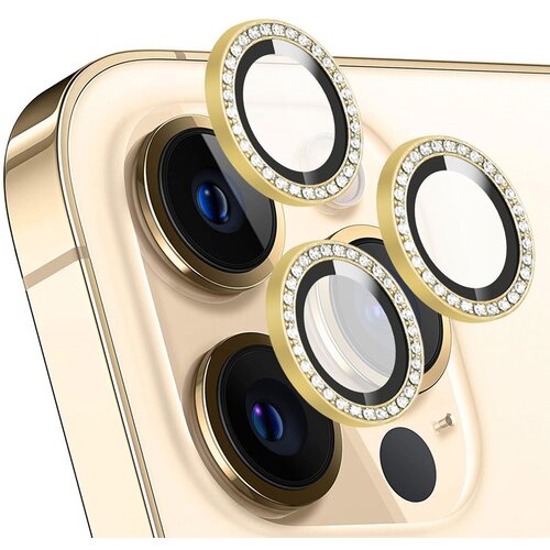KAMERA STAKLO 11-12 PRO DIAMOND ZLATNA IPHONE Slike