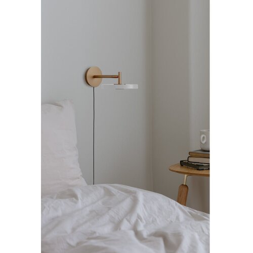 UMAGE Kremno bela LED zatemnitvena stenska svetilka &amp;oslash; 15 cm Asteria Wall Short &amp;ndash; Slike