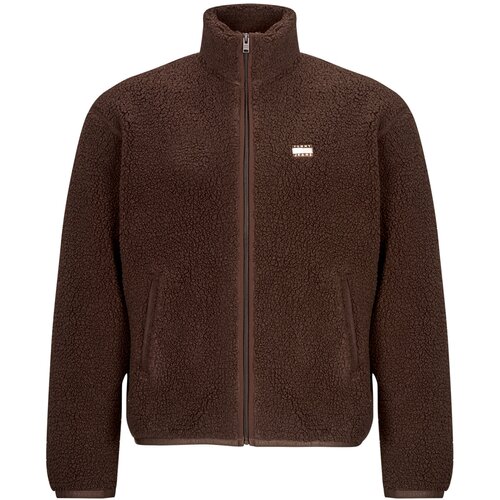 Tommy Jeans TJM RLX BADGE FZ TEDDY Smeđa Slike