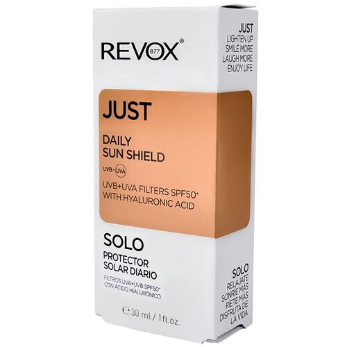 REVOX B77 Just Daily Sun Shield zaščitna krema za obraz SPF 50+ 30 ml Cene