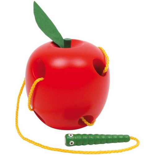 Small Foot Threading Game Apple and Worm aktivnostna igrača iz lesa 3 y+ 2 kos Cene