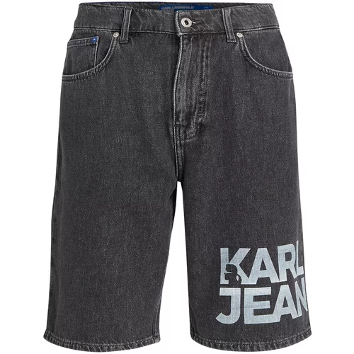 Karl Lagerfeld Kavbojke modra / siva