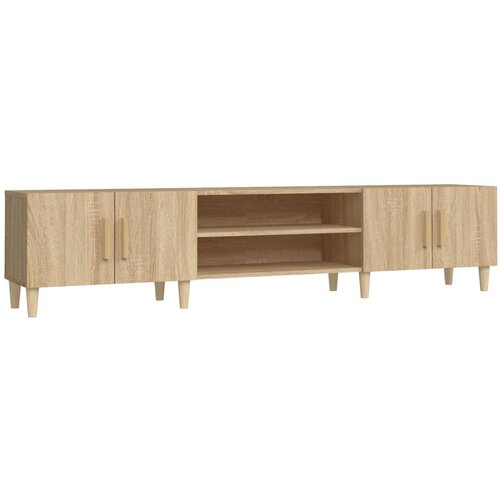 VidaXL TV omarica sonoma hrast 180x31,5x40 cm inženirski les, (20734112) Slike