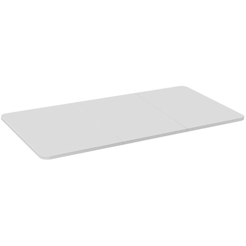 Logilink 3-piece partitioned wooden tabletop, 1200x600 mm, white, EO0038 Cene