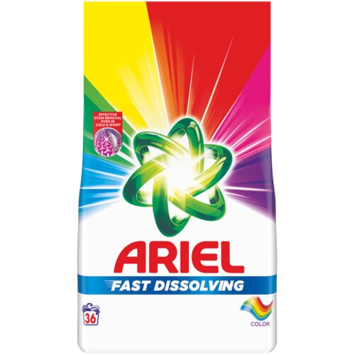 Ariel pra&amp;scaron;kasti deterdžent za pranje rublja Color 1,98kg, 36 pranja Slike