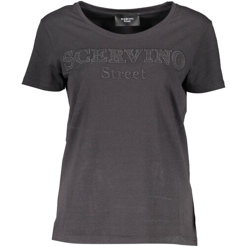 SCERVINO STREET WOMEN&#39;S SHORT SLEEVE T-SHIRT BLACK Cijene