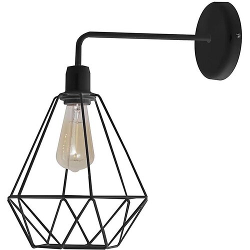  Zidna svetiljka KARO 1xE27/15W/230V crna Cene
