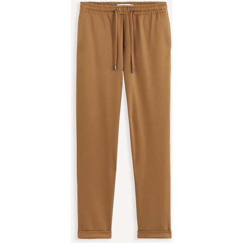 Celio Coventi Trousers with Elastic Waistband - Men Slike