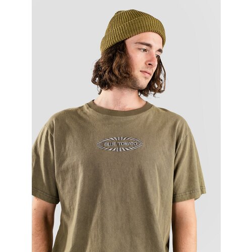 Blue Tomato Circle Logo T-shirt army Slike