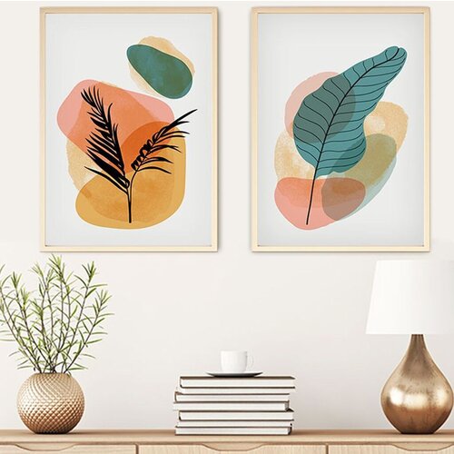 Wallity dekorativna slika Huhu65 - 70 x 50, 50x70cm, 2 dela Slike