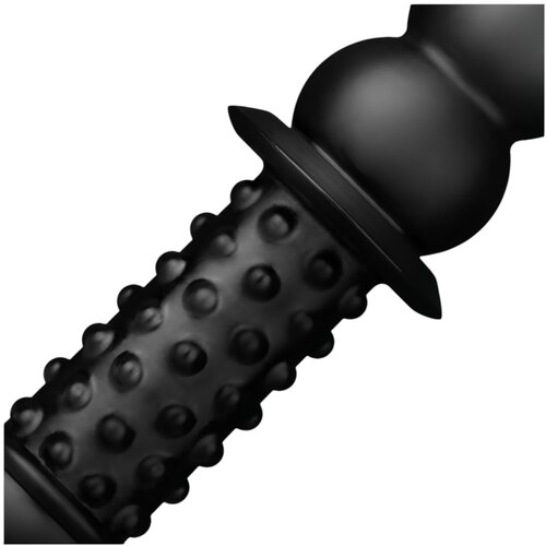 BUTTR Akimbo - dvostranski analni dildo (črna) Slike