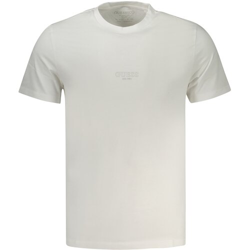 Guess Jeans SHORT SLEEVE T-SHIRT MEN WHITE Slike