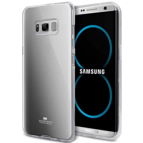 Goospery Jelly tanek silikonski ovitek (0,3) za Samsung Galaxy S8 plus - prozoren