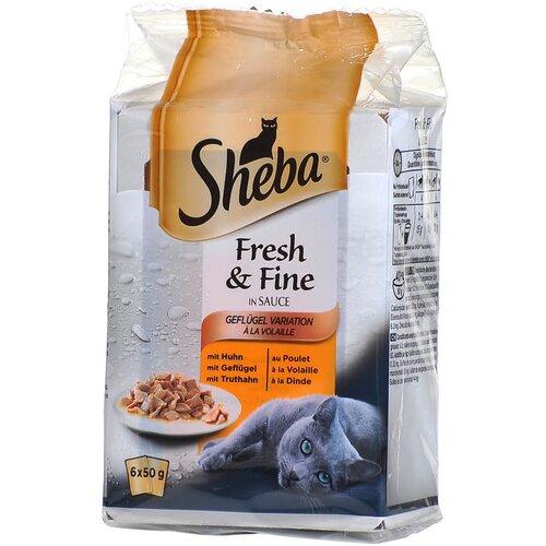 Sheba vrečka mini izbor perutnine 6 x 50 g Cene