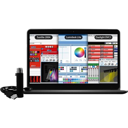 AUDIO KONDRIC Kompaktni USB- DMX kontroler SUSHI-DS - - Audio-Kondric Slike