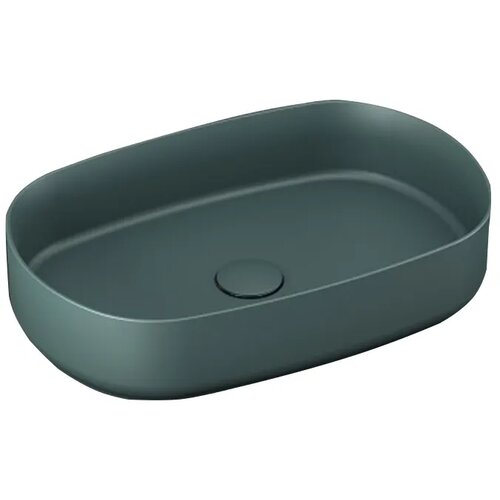 Isvea 1962 Italia Infinity nadgradni lavabo 55cm petrol green Cene