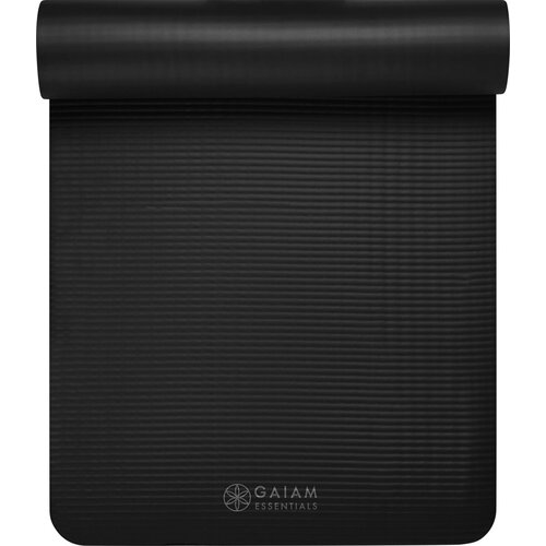 GAIAM ESSENTIALS podloga za fitnes - Črna Cene