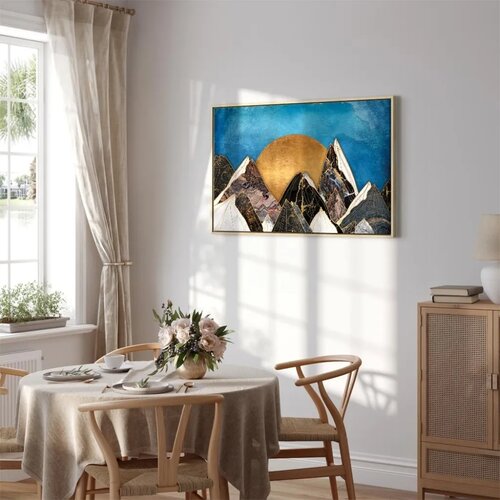  Slika - Lonely Journey (1 Part) Wide 120x80 U prirodnom drvenom okviru Cene