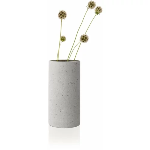 Blomus Svetlo siva vaza Bouquet, višina 24 cm