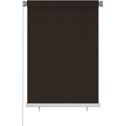 vidaXL Vanjska roleta za zamračivanje 100 x 140 cm smeđa HDPE Cene