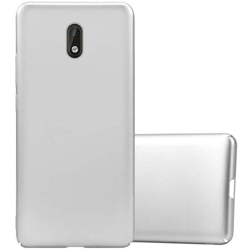 Cadorabo Case, združljiv z Nokia v kovinskem srebru - trdi za&scaron;čitni pokrov v kovinskem videzu pred praskami in udarci, (20565725) Cene