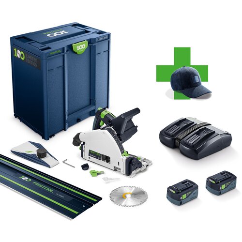 Festool akumulatorska potopna žaga TSC 55 KEBI-Plus/ XL-FS 100Y Limited 578229 Edition Cene