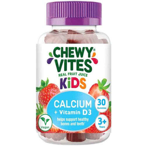 Chewy Vites kalcijum i vitamin D3 za decu, 30 gumenih bombona Slike