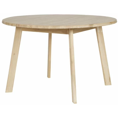 WOOOD blagovaonski stol od hrastovog drva Disc, Ø 120 cm