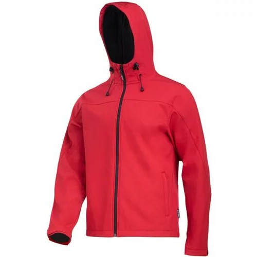 Lahti Pro jakna s kapuco, soft-shell, rdeča, S L4094101