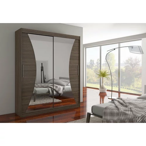 ADRK Furniture ormar s kliznim vratima charlotte 180x215x58 cm