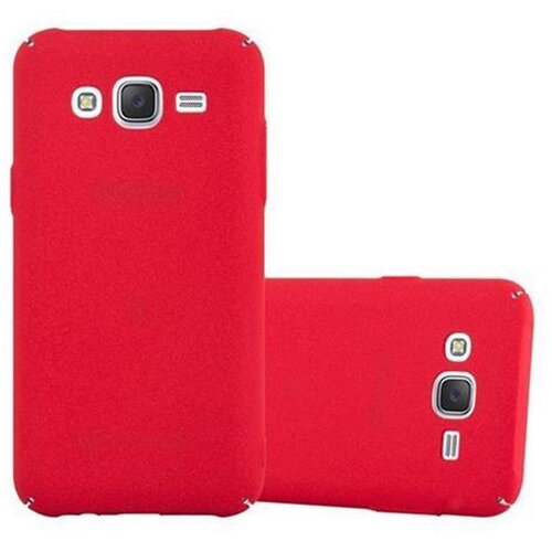 Cadorabo Case, združljiv s Samsungom v Frosty Red - Hard Case zaščitni pokrov v zmrznjenem videzu proti praskam in udarcem, (20565410) Cene