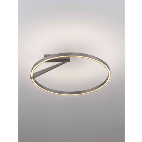 Nova Luce Aluminijasta LED zatemnitvena stropna svetilka v srebrni barvi Tilia &amp;ndash; Slike